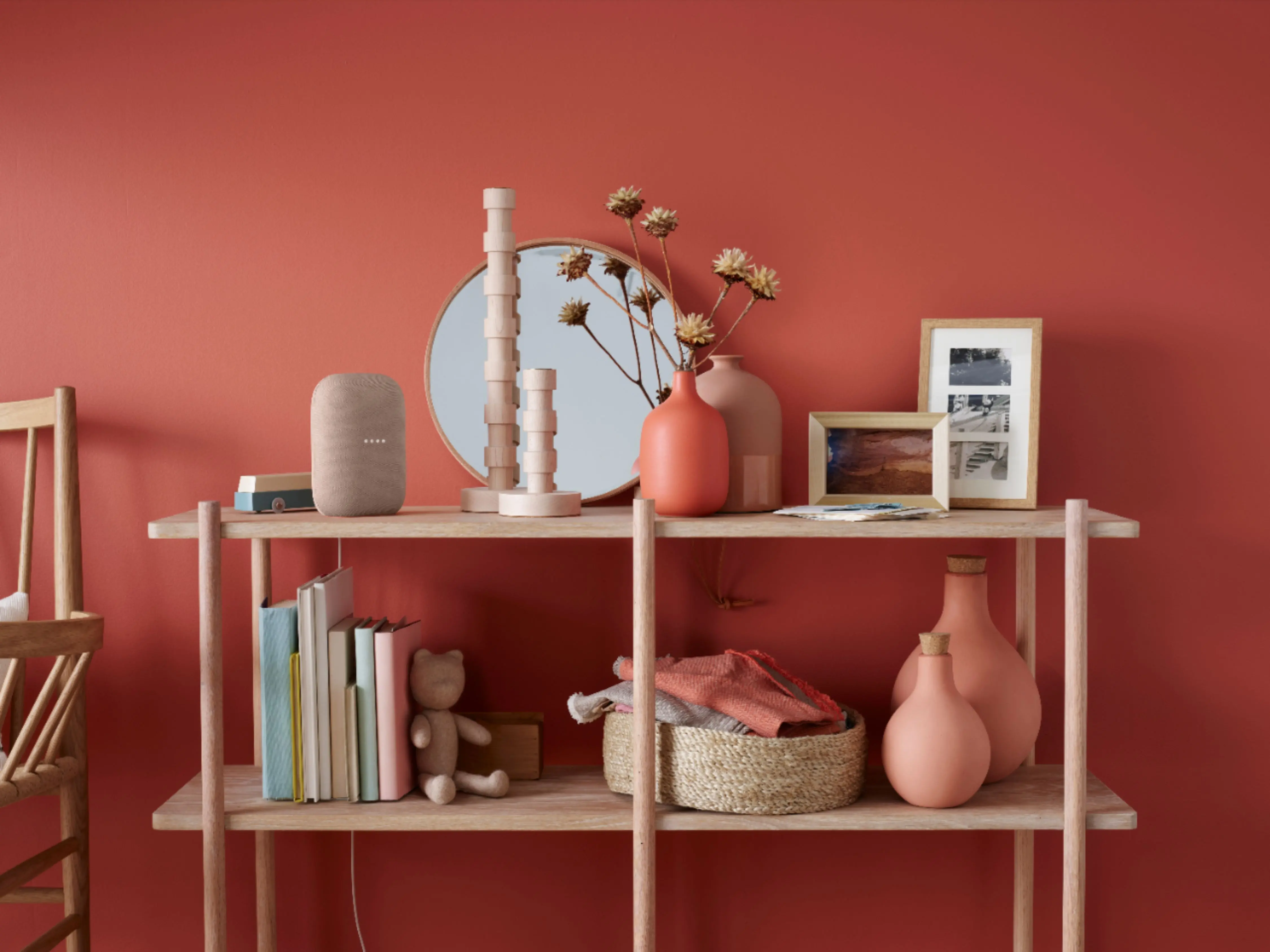 GA01587US Google Nest Audio Smart Speaker - Pink Sand-5