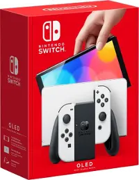 SWI HEGSKAAAA Nintendo Switch – OLED Model with White Joy-Con