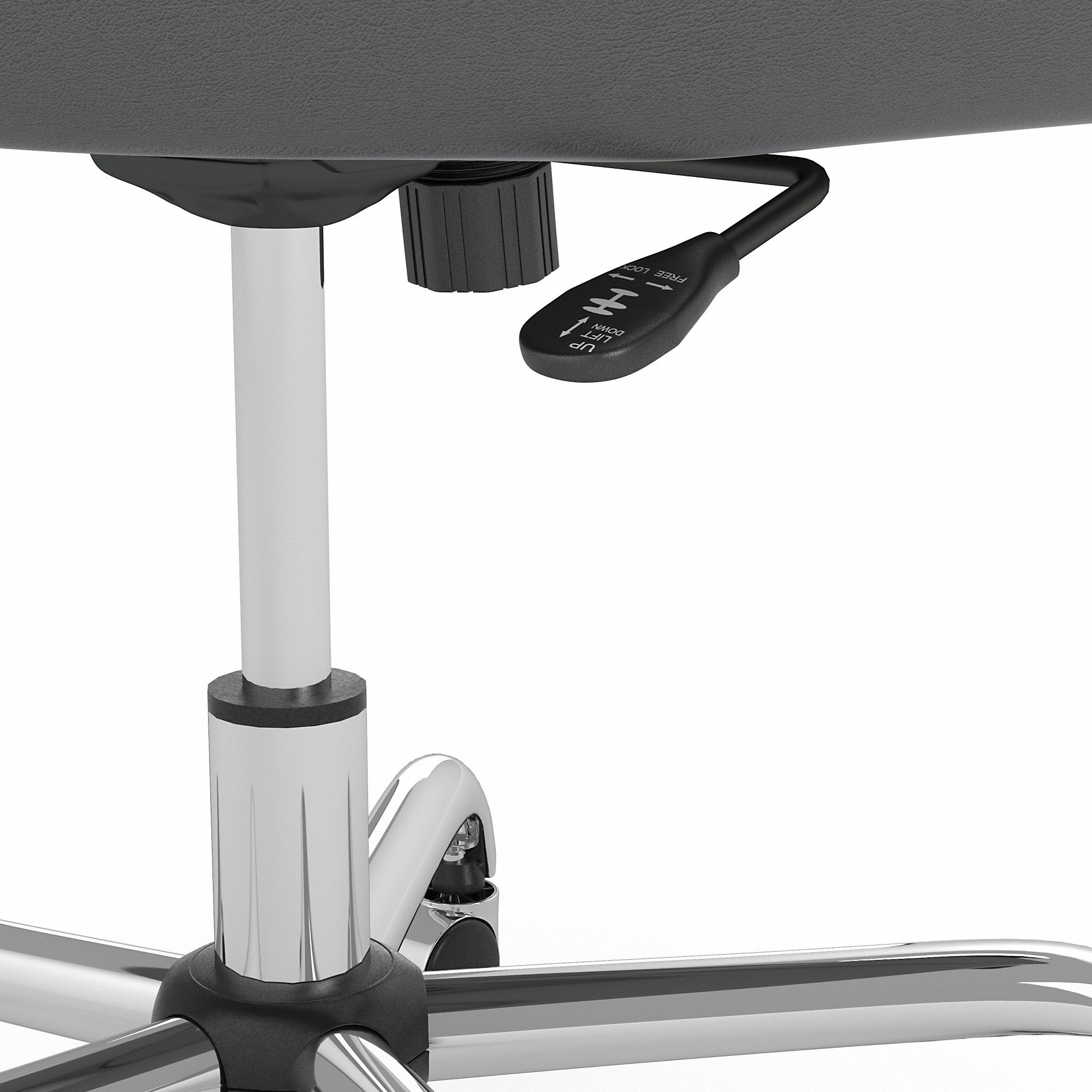 Somerset Storm Grey L Shaped Desk And Chair-4