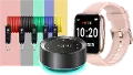 Fitness Accessory Bundle with Pink Smart Watch
