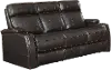 Clearance Transformer Brown Leather Power Reclining Sofa
