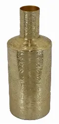 Small Soft Gold Metal Vase