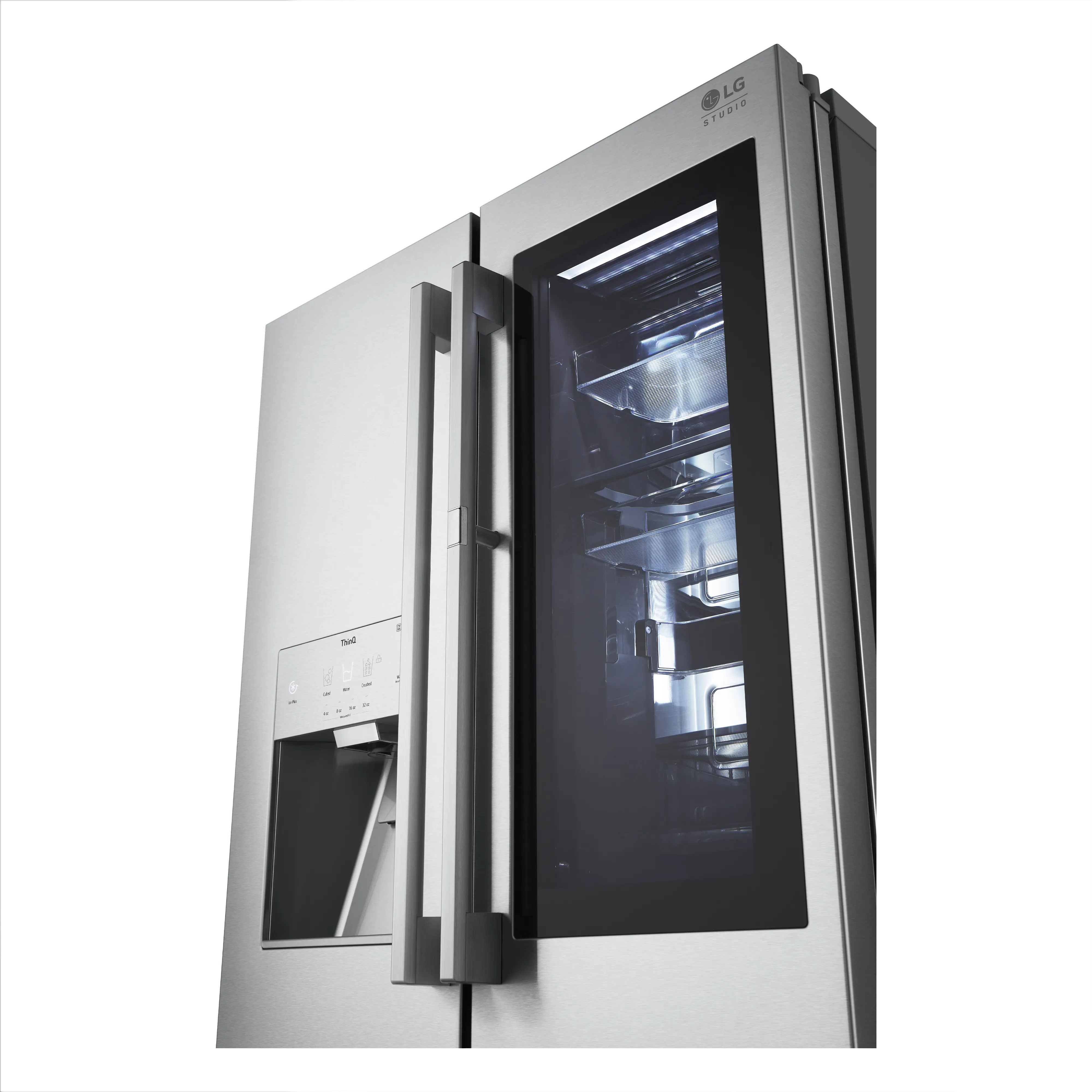 SRFVC2416S LG Studio 23.5 cu ft French Door Refrigerator - Stainless Steel-4