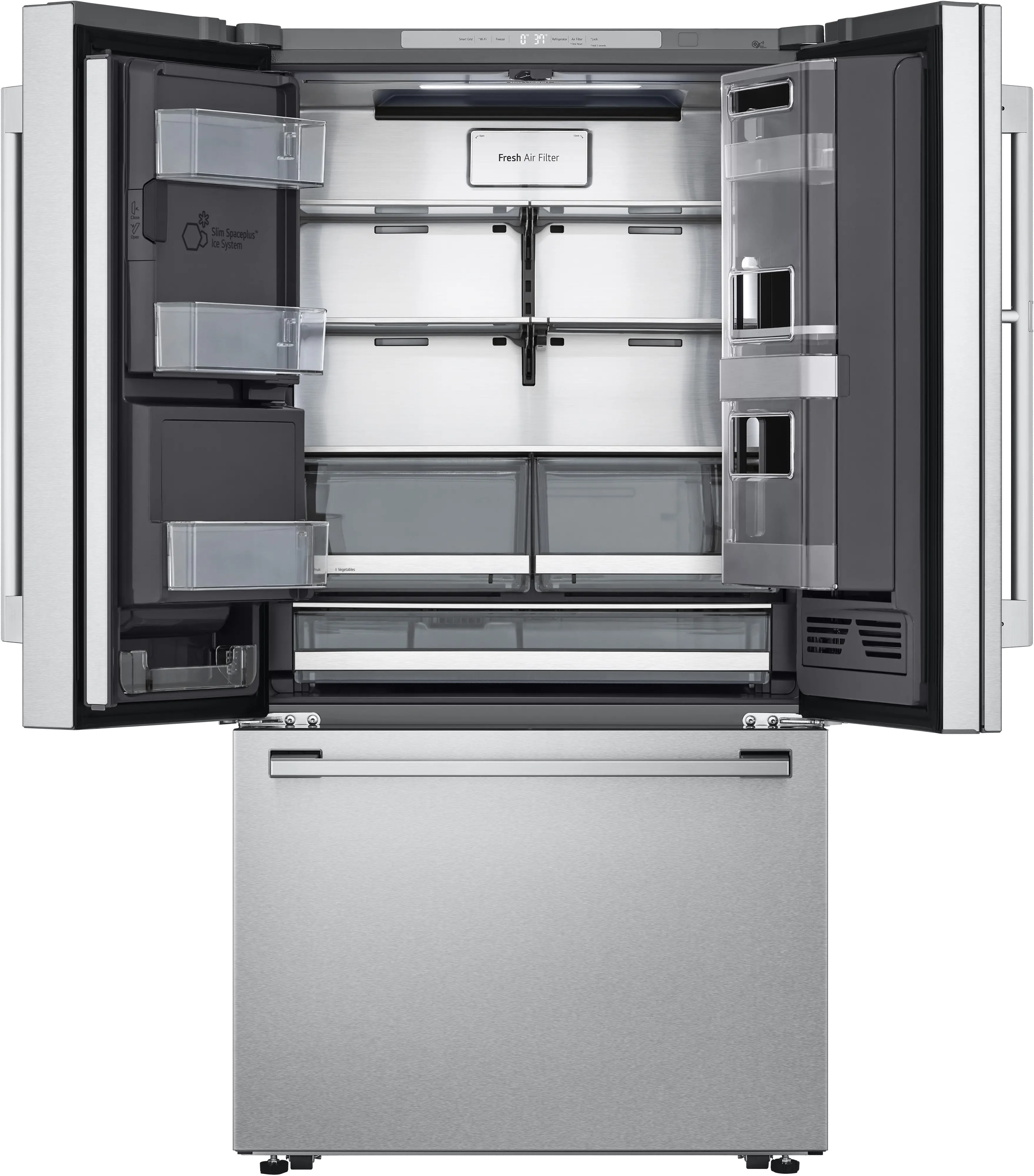 SRFVC2416S LG Studio 23.5 cu ft French Door Refrigerator - Stainless Steel-5