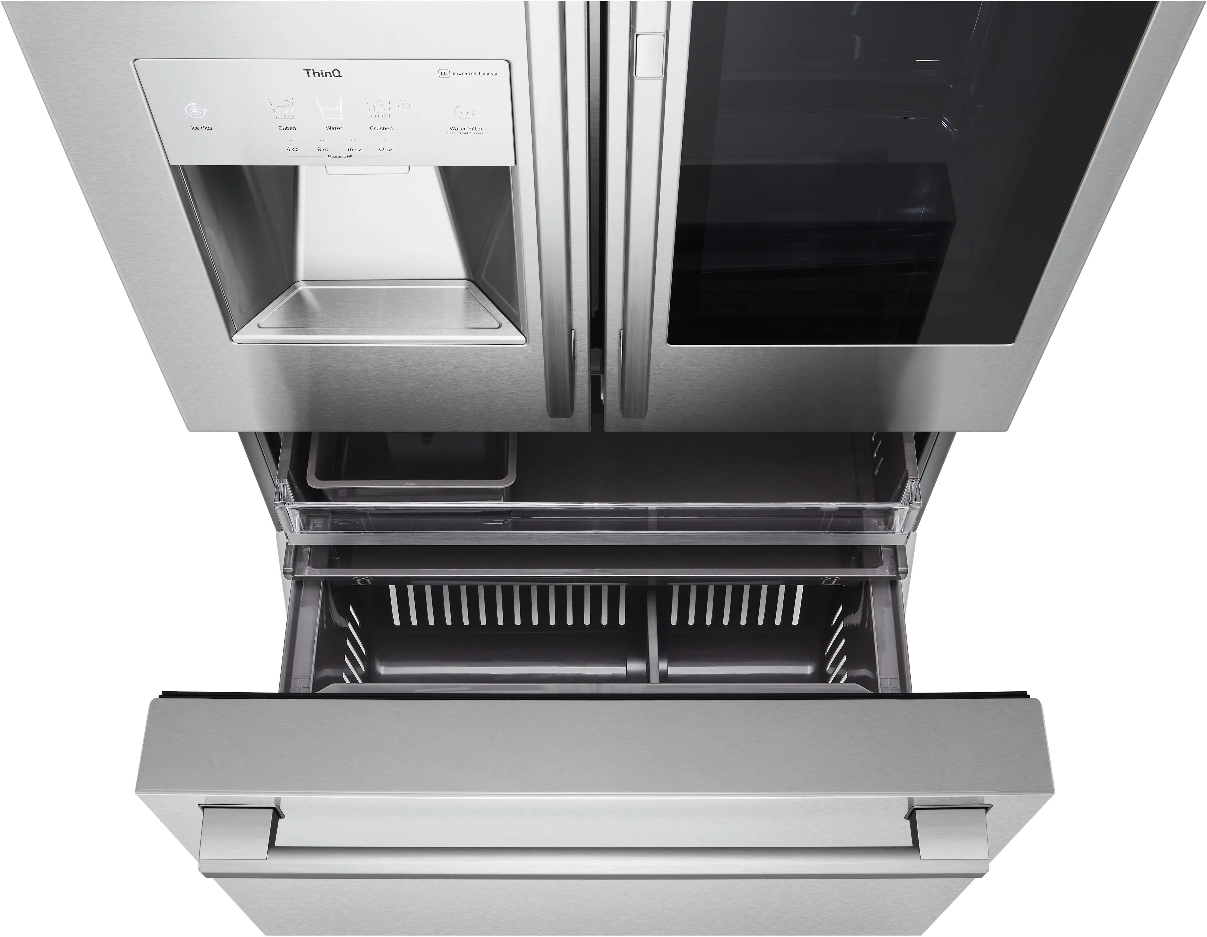SRFVC2416S LG Studio 23.5 cu ft French Door Refrigerator - Stainless Steel-6