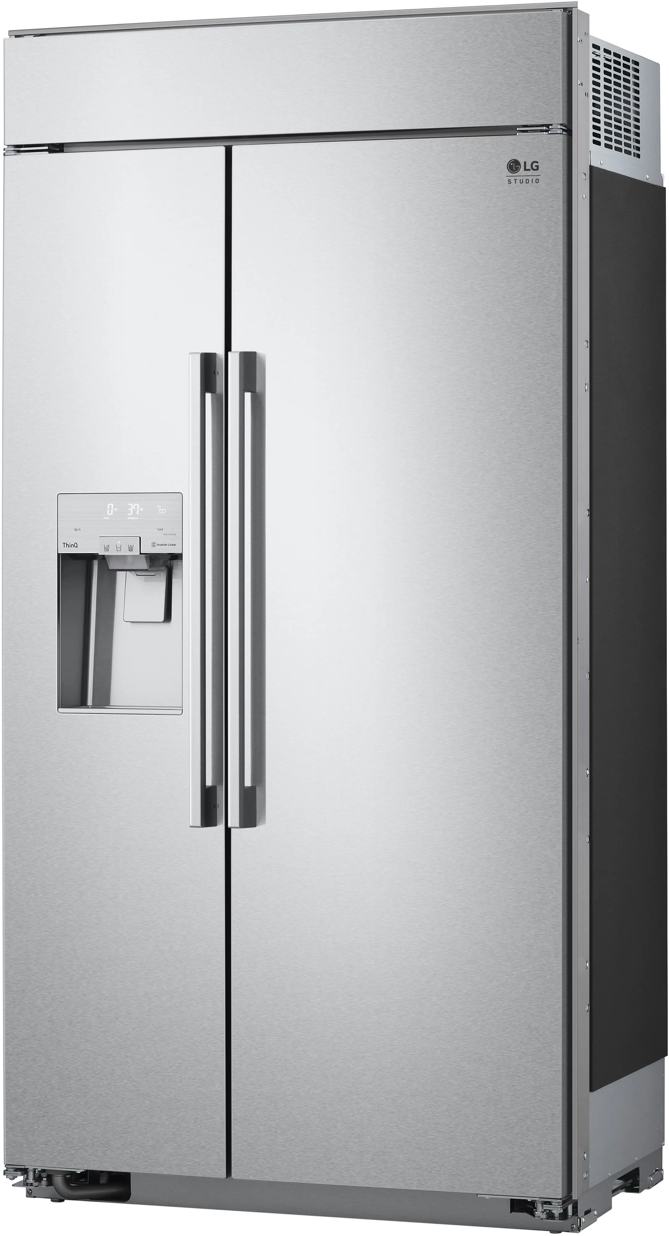 SRSXB2622S LG Studio Built In Side by Side Refrigerator - Stainless Steel-3