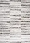 Chorus 5 x 8 Geometric White and Gray Area Rug