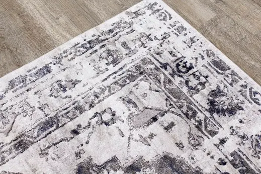 Chorus 5 x 8 Elegant Gray Blue Area Rug-4