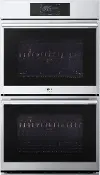 WDES9428F LG Studio 9.4 cu ft Double Wall Oven - Stainless Steel 30 Inch