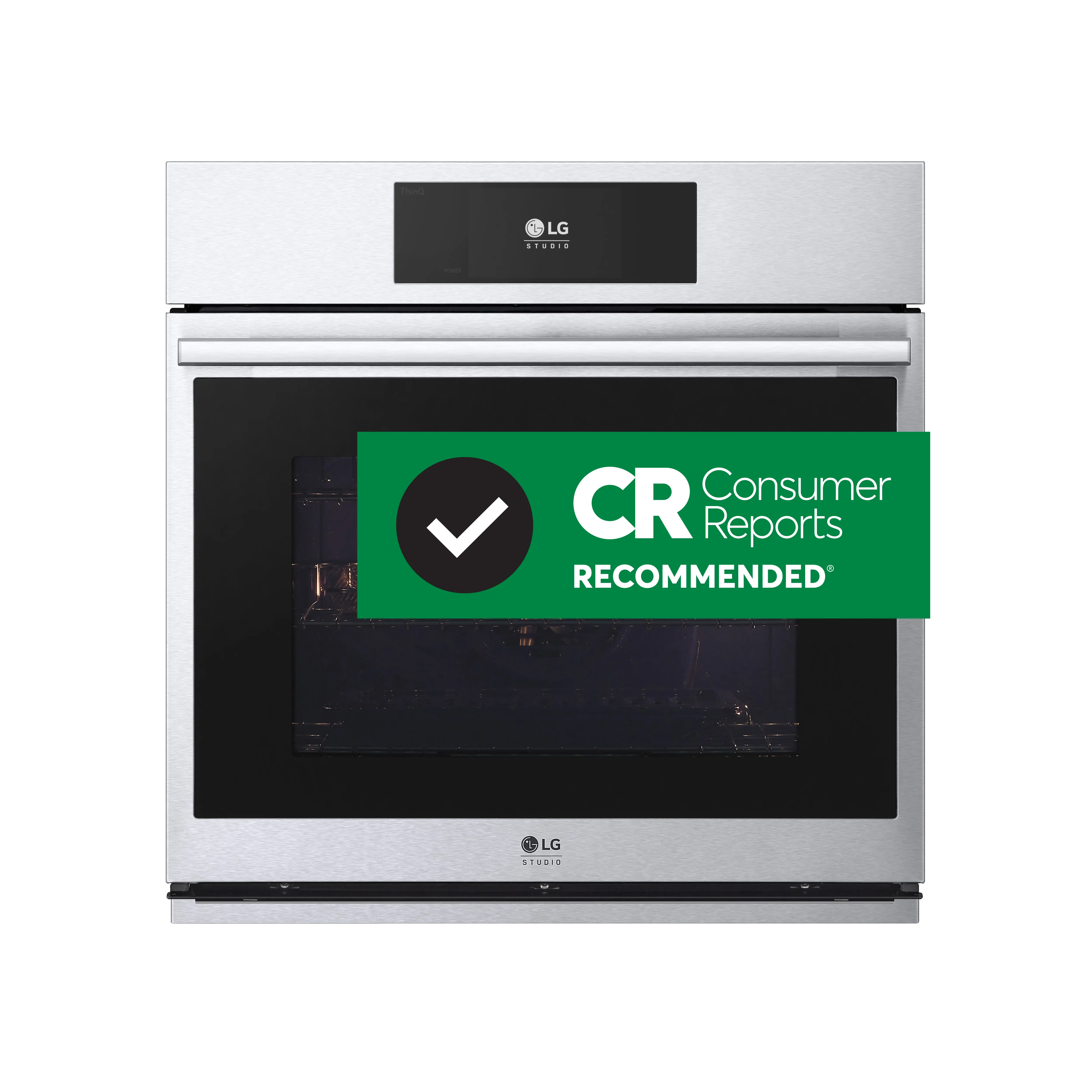 WSES4728F LG Studio 30 Inch Single Wall Oven - Stainless Steel-2