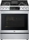 LSGS6338F LG Studio 6.3 cu ft Gas Range - Stainless Steel