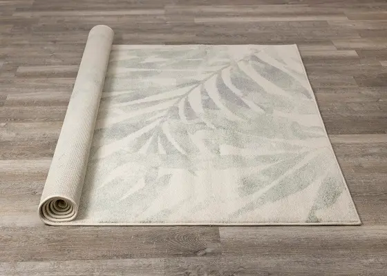 Focus 5 x 8 Botanical Cream Green Area Rug-6