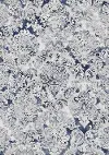 Alida 5 x 8 Elegant Cream Blue Area Rug