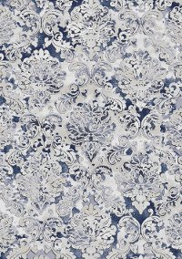 Alida 5 x 8 Elegant Cream Blue Area Rug
