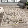Calabar 5 x 8 Cream Gray Area Rug
