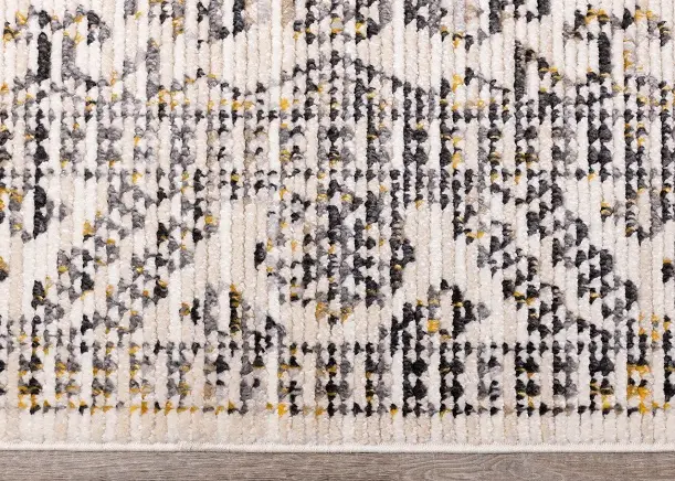 Calabar 5' x 8' Cream Gray Area Rug-7