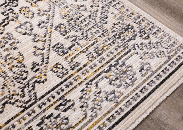 Calabar 8' x 10' Cream Gray Area Rug-3