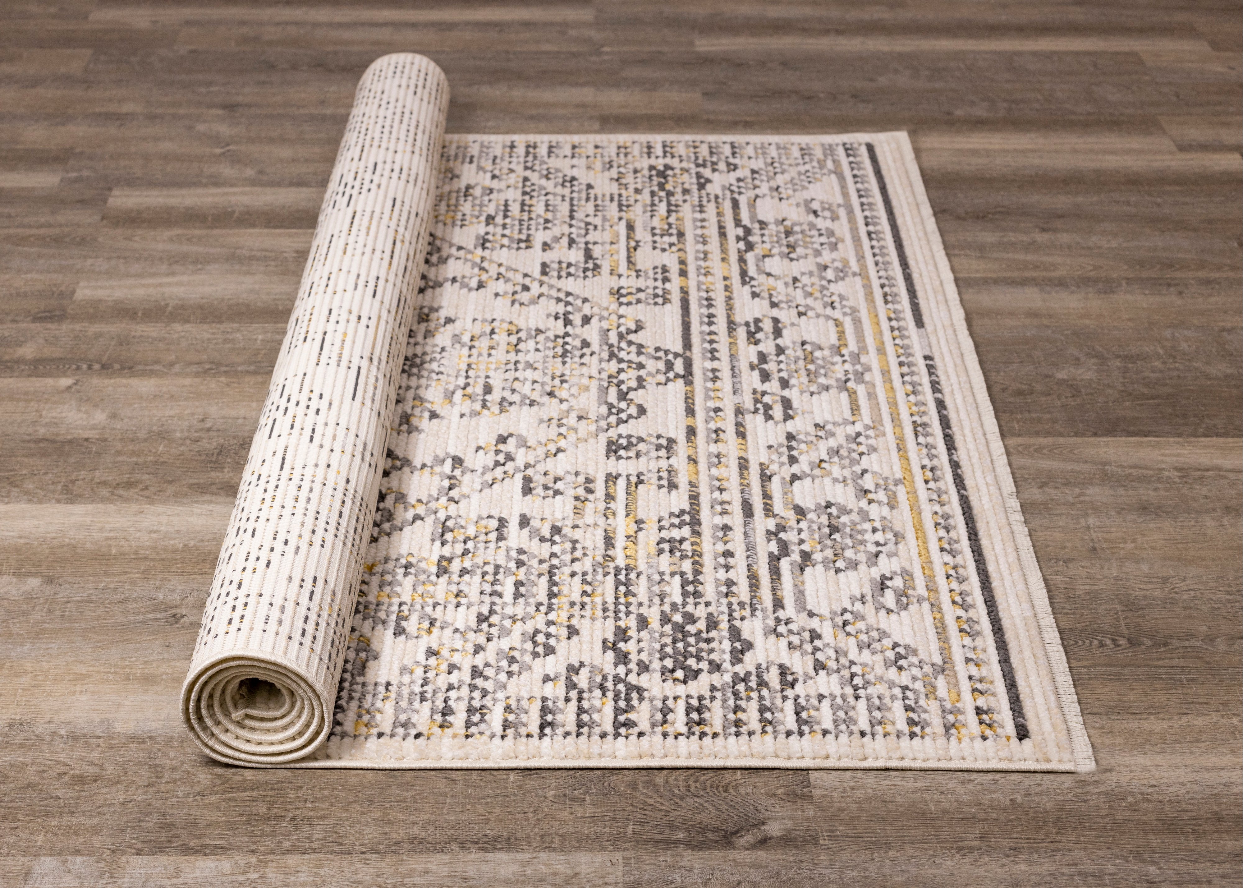 Calabar 8' x 10' Cream Gray Area Rug-6