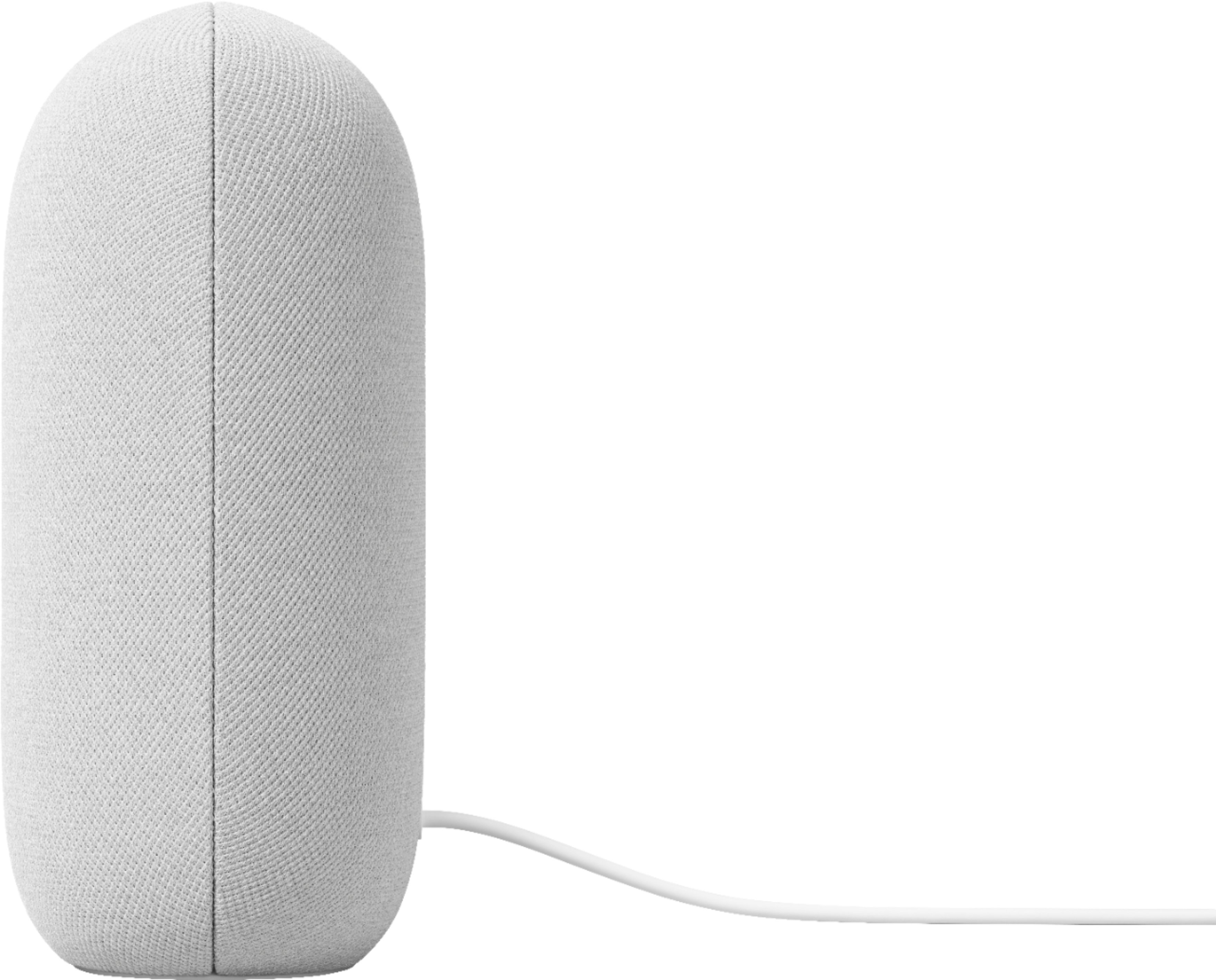 GOOGLE NEST AUDIO CHALK GA014200US Google Nest Audio Smart Speaker - Chalk-4