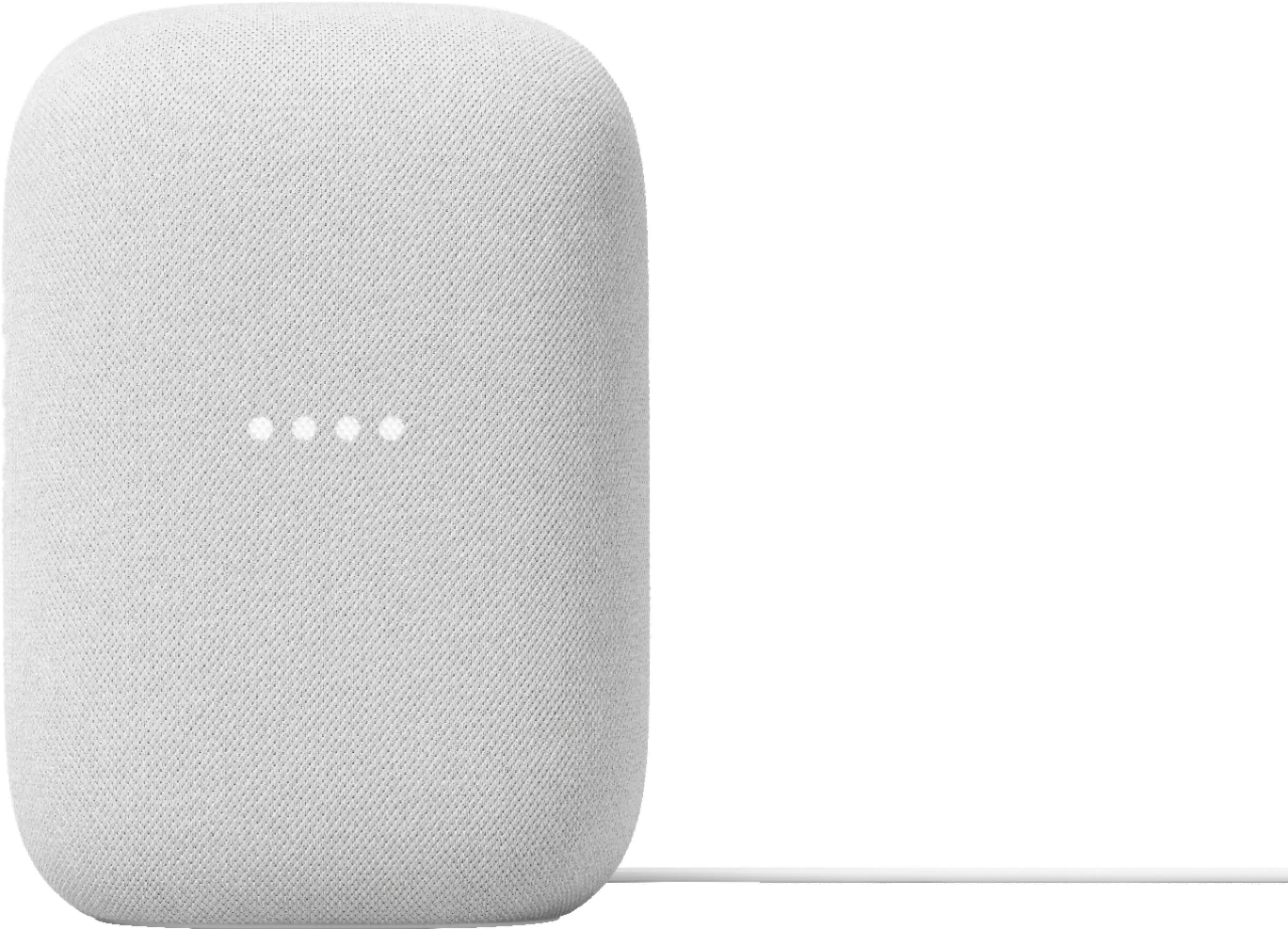 GOOGLE NEST AUDIO CHALK GA014200US Google Nest Audio Smart Speaker - Chalk-6