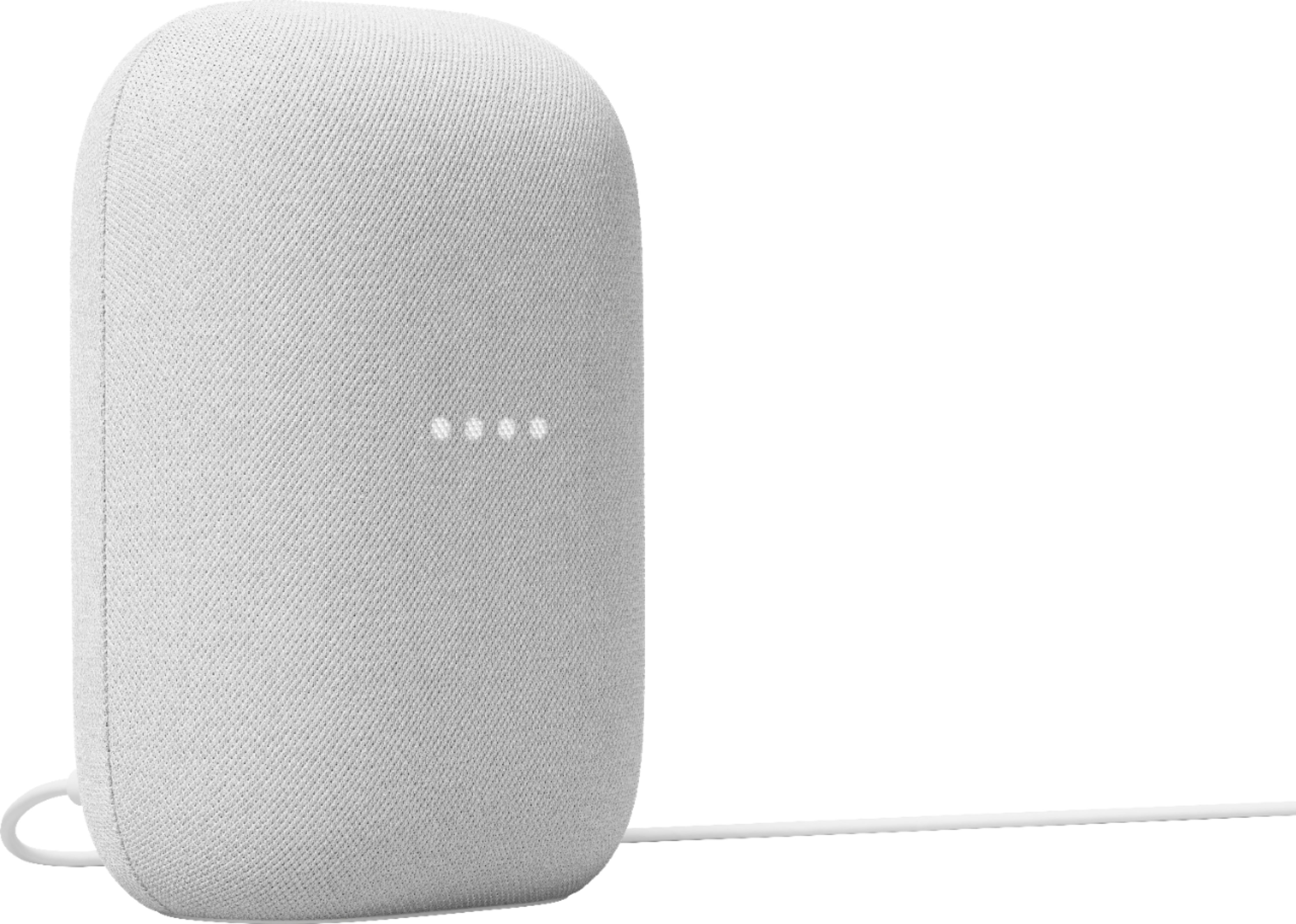 GOOGLE NEST AUDIO CHALK GA014200US Google Nest Audio Smart Speaker - Chalk-7