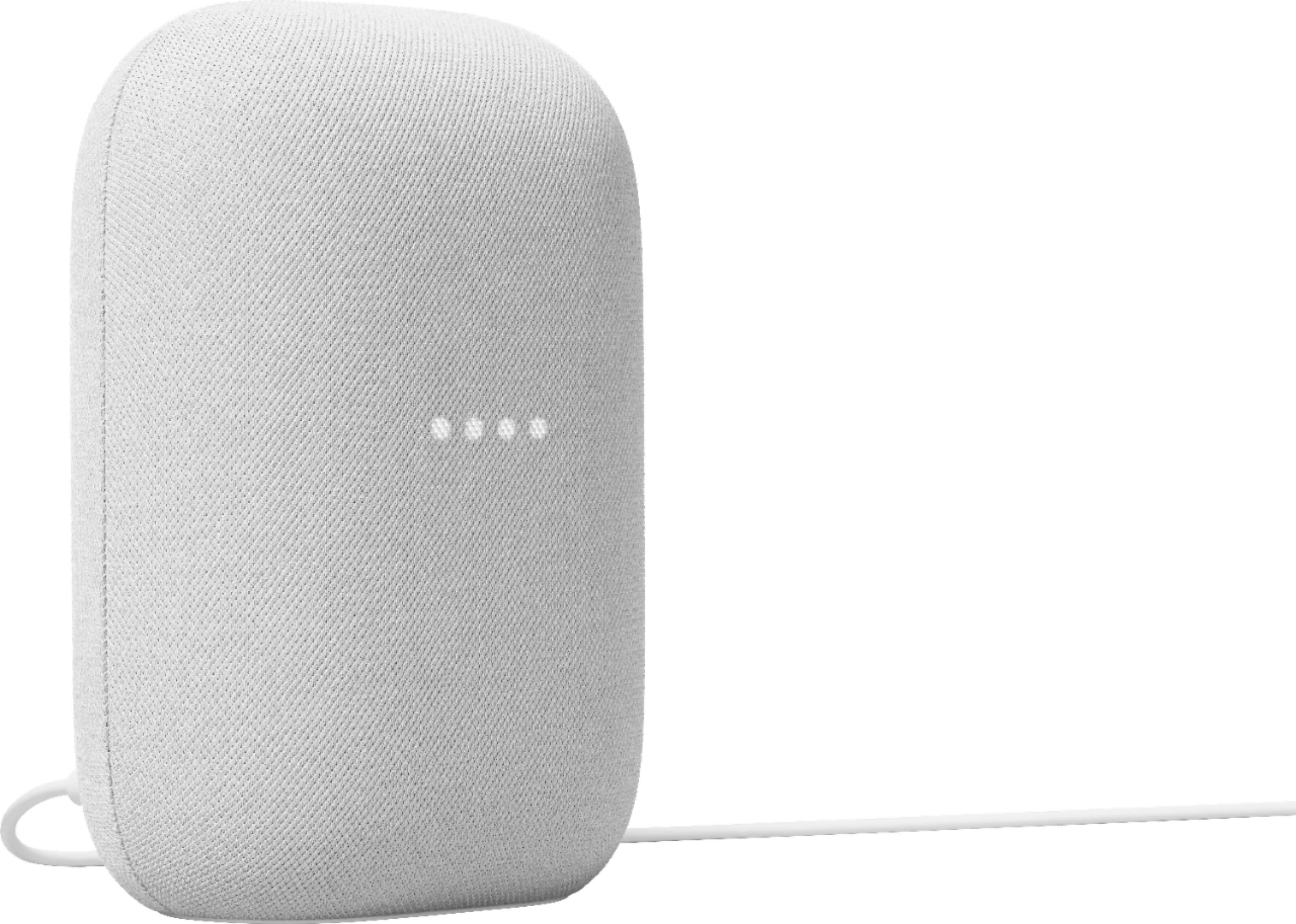 GOOGLE NEST AUDIO CHALK GA014200US Google Nest Audio Smart Speaker - Chalk-7
