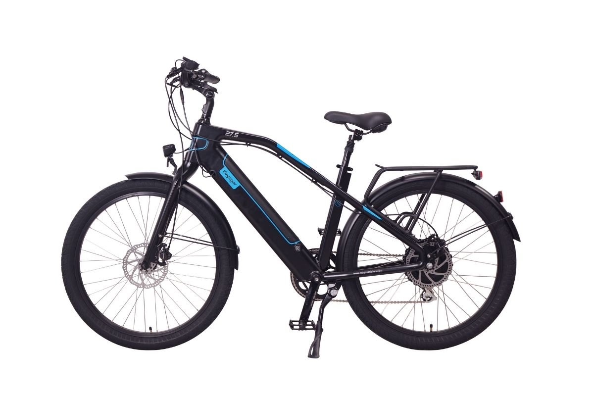 Magnum Voyager Electric Bike - Black/Blue-2