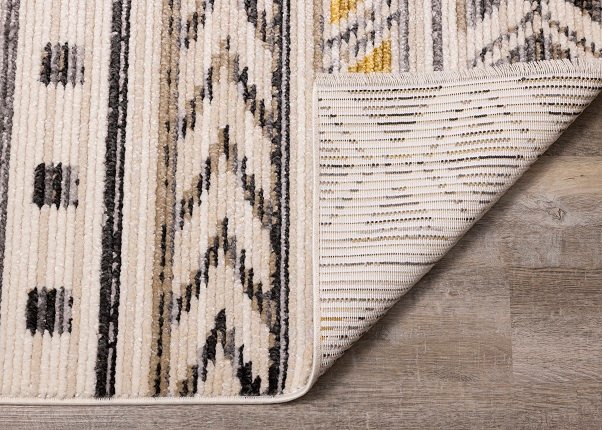 Calabar 8' x 10' Yellow Gray Area Rug-6