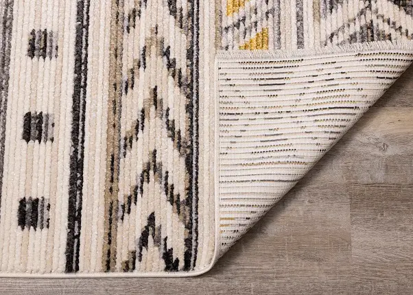 Calabar 8' x 10' Yellow Gray Area Rug-6