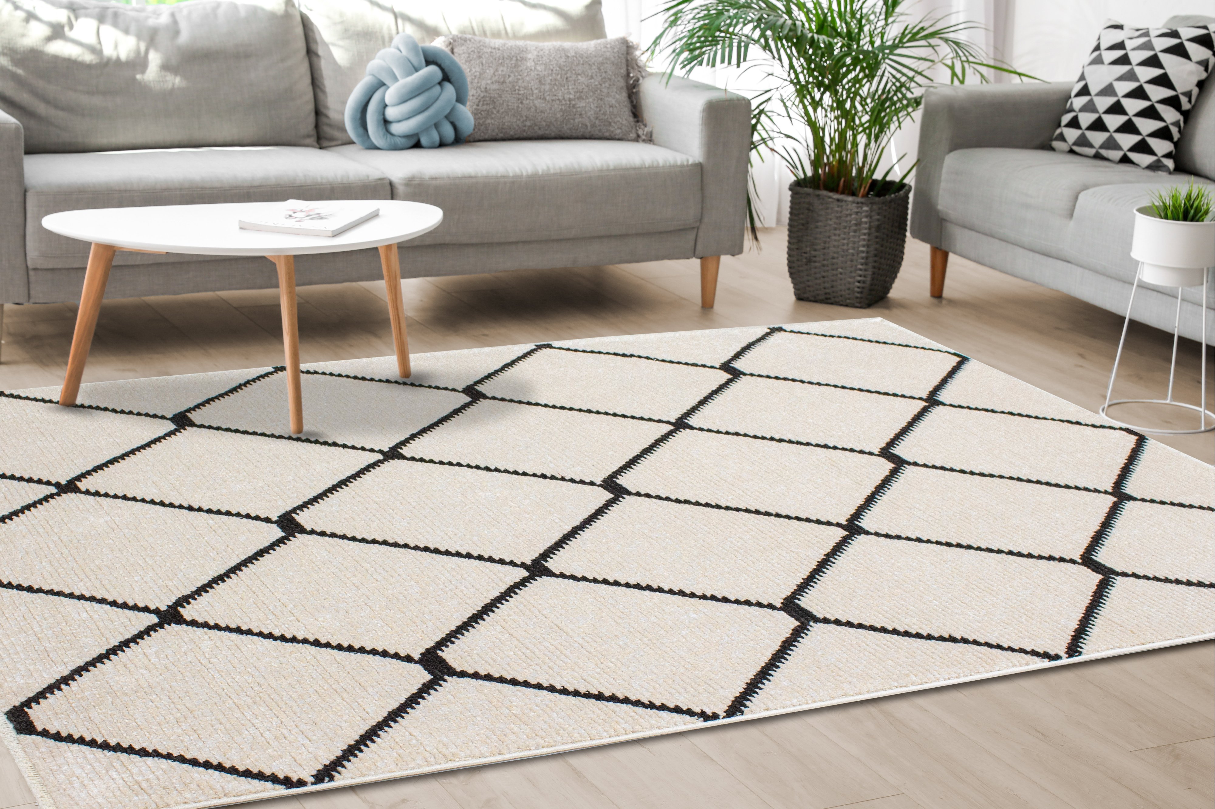 Calabar 8' x 10' Southwestern Neutral Area Rug-2