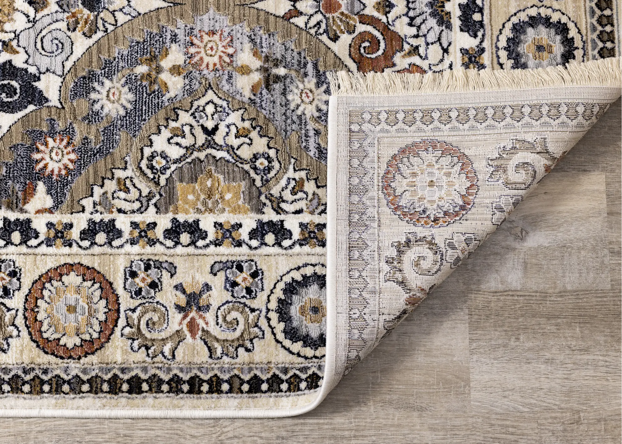 Samira 5 x 8 Beige Multicolor Area Rug-6