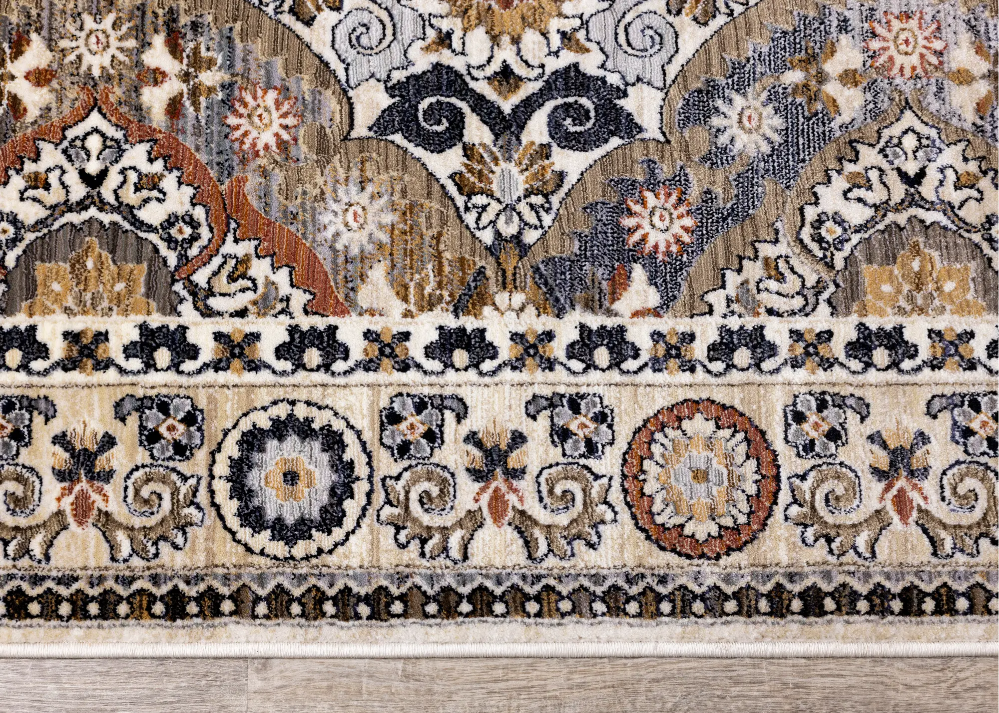 Samira 5 x 8 Beige Multicolor Area Rug-7