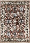 Samira 5 x 8 Orange Multicolor Area Rug