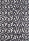 Vista 5 x 8 Art Deco Blue Cream Area Rug