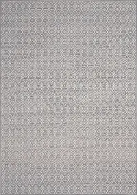 Vista 5 x 8 Diamond Gray Cream Area Rug