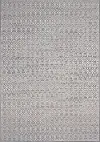 Vista 8 x 11 Diamond Gray Cream Area Rug