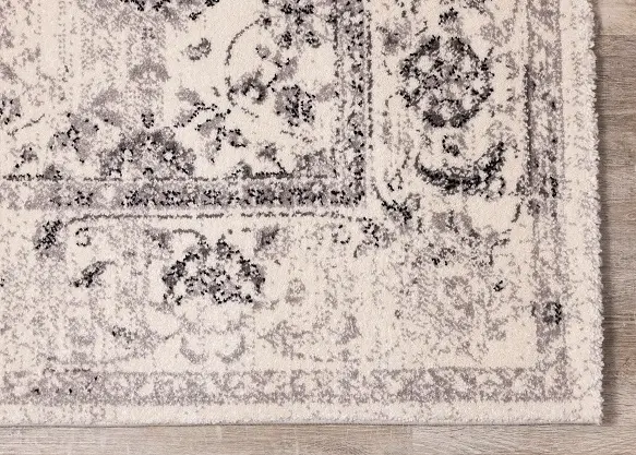 Safi 5 x 8 Elegant Border Cream Area Rug-5