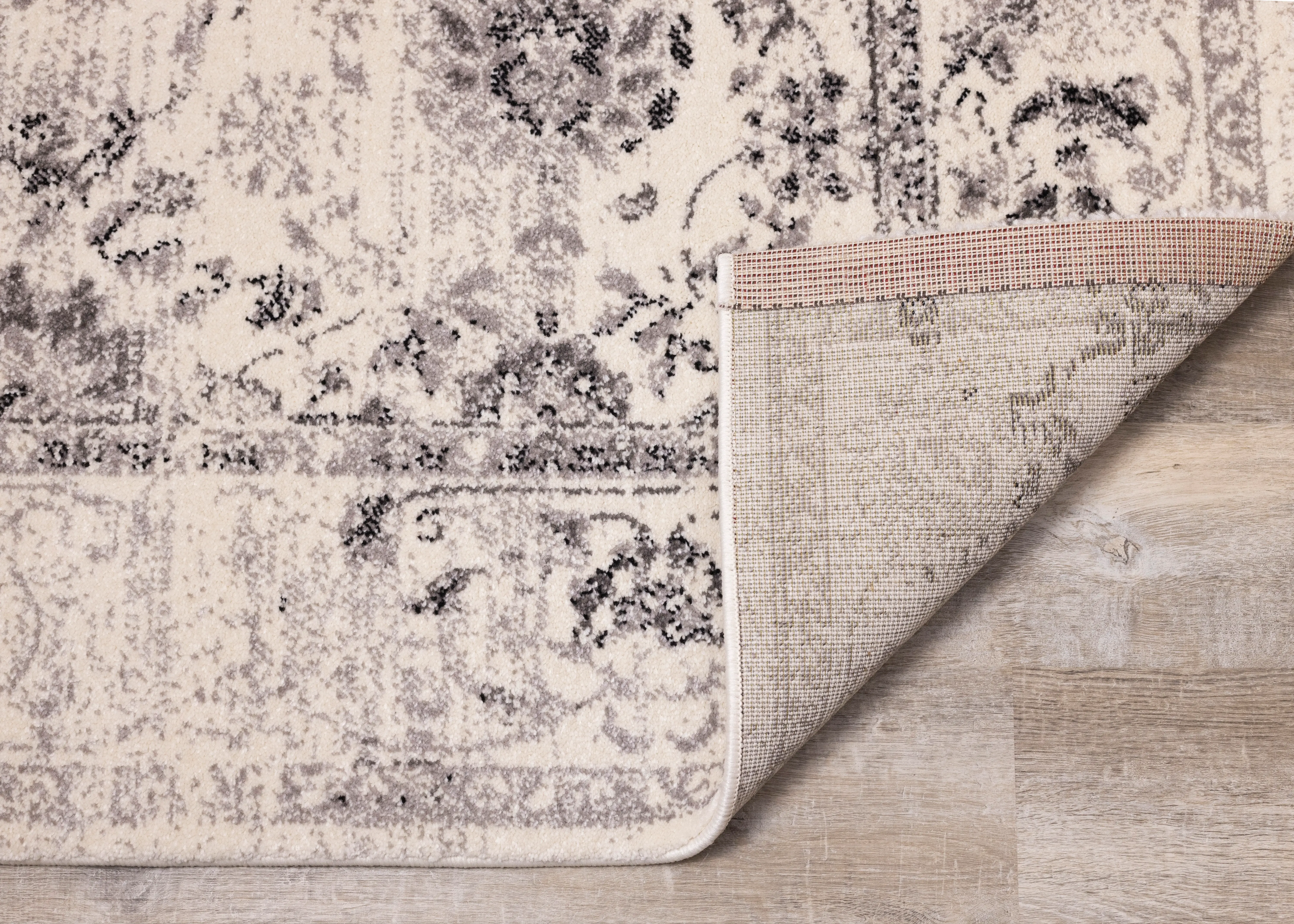 Safi 5 x 8 Elegant Border Cream Area Rug-6