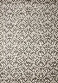 Safi 5 x 8 Art Deco Geometric Gray Area Rug