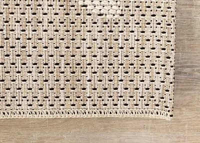 Kids 2 x 4 Llama Beige Area Rug-5