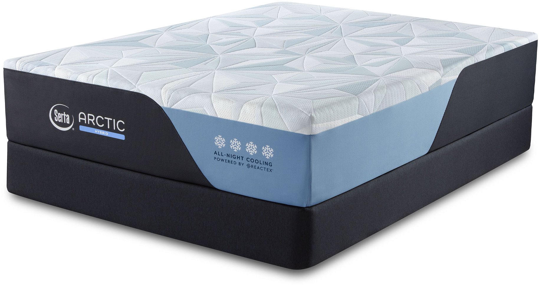 433368-3020 Serta Arctic Hybrid Medium Twin-XL Mattress-3