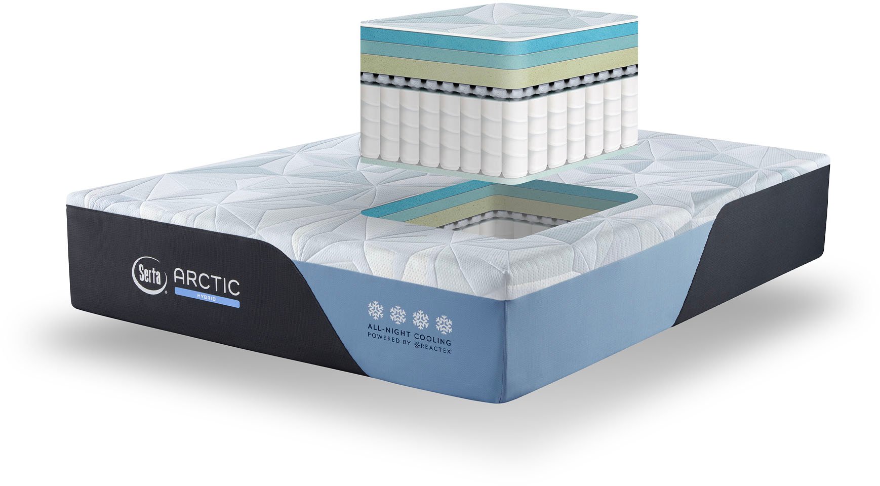 430828-3020 Serta Arctic Hybrid Premier Plush Twin-XL Mattress-4
