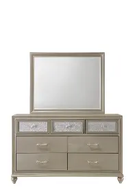Lila Champagne Mirror