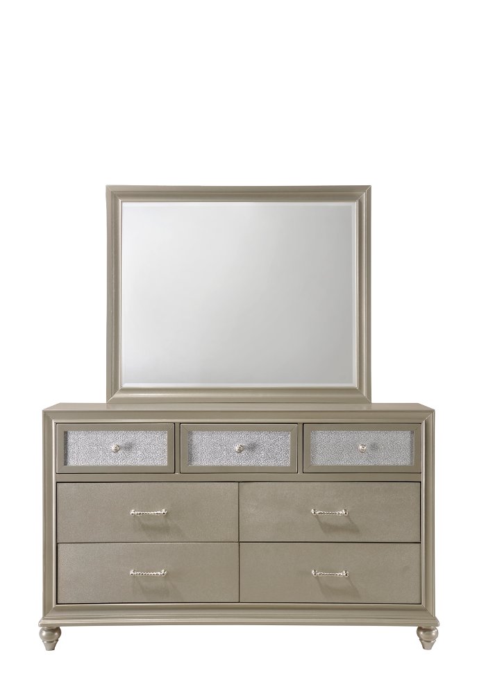 Lila Champagne Mirror