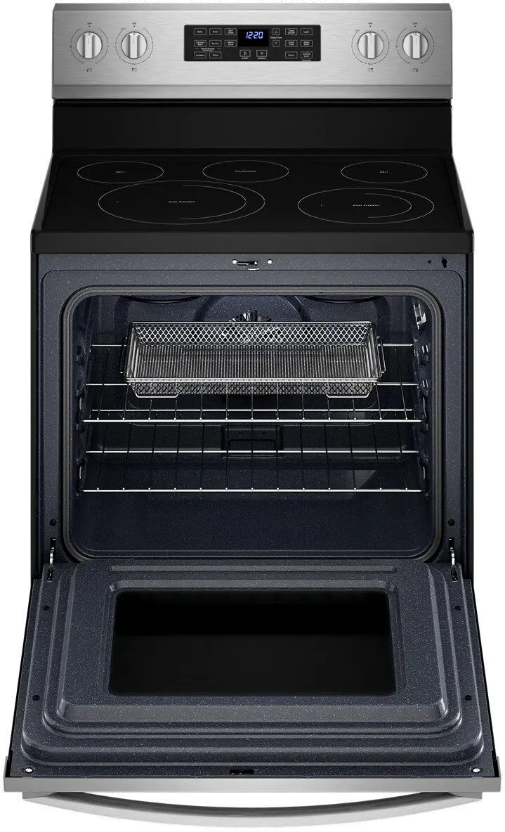 WFE550S0LZ Whirlpool Smooth Top Electric Range - Stainless Steel. 5.3 cu ft-12