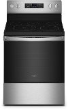 WFE550S0LZ Whirlpool Smooth Top Electric Range - Stainless Steel. 5.3 cu ft