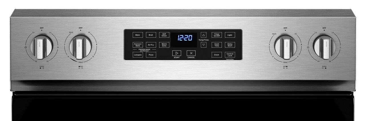 WFE550S0LZ Whirlpool Smooth Top Electric Range - Stainless Steel. 5.3 cu ft-3