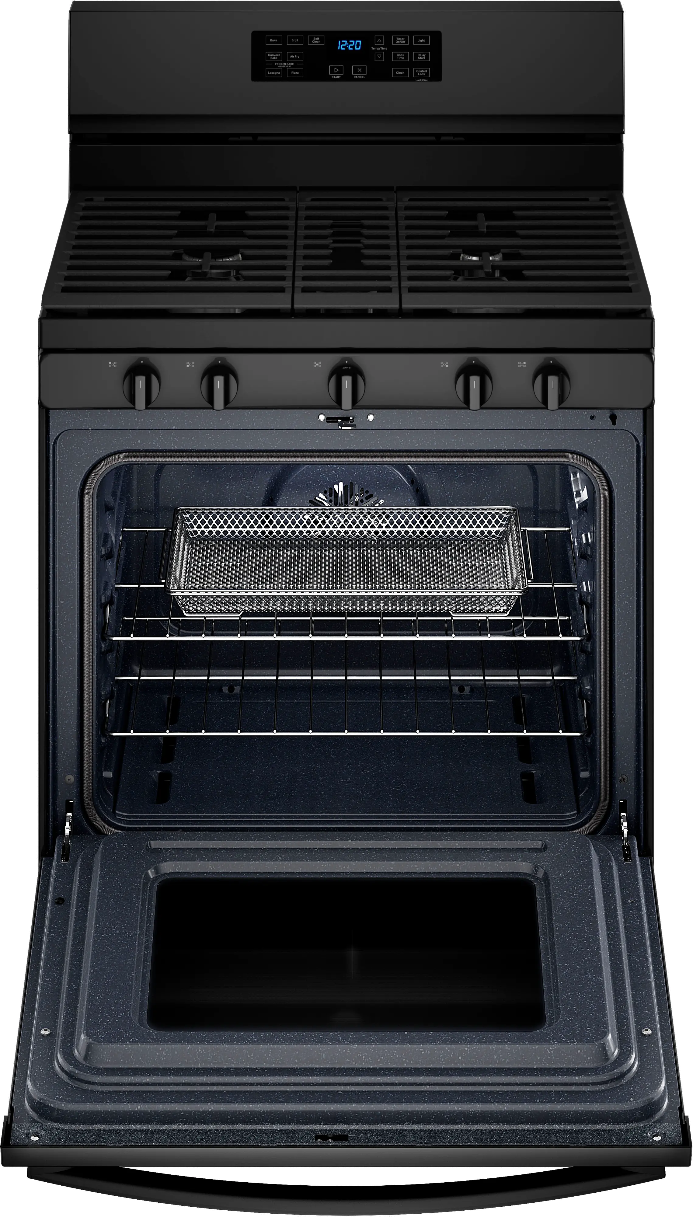 WFG550S0LB Whirlpool Gas Range with Air Fry - 5.0 cu. ft. Black-2