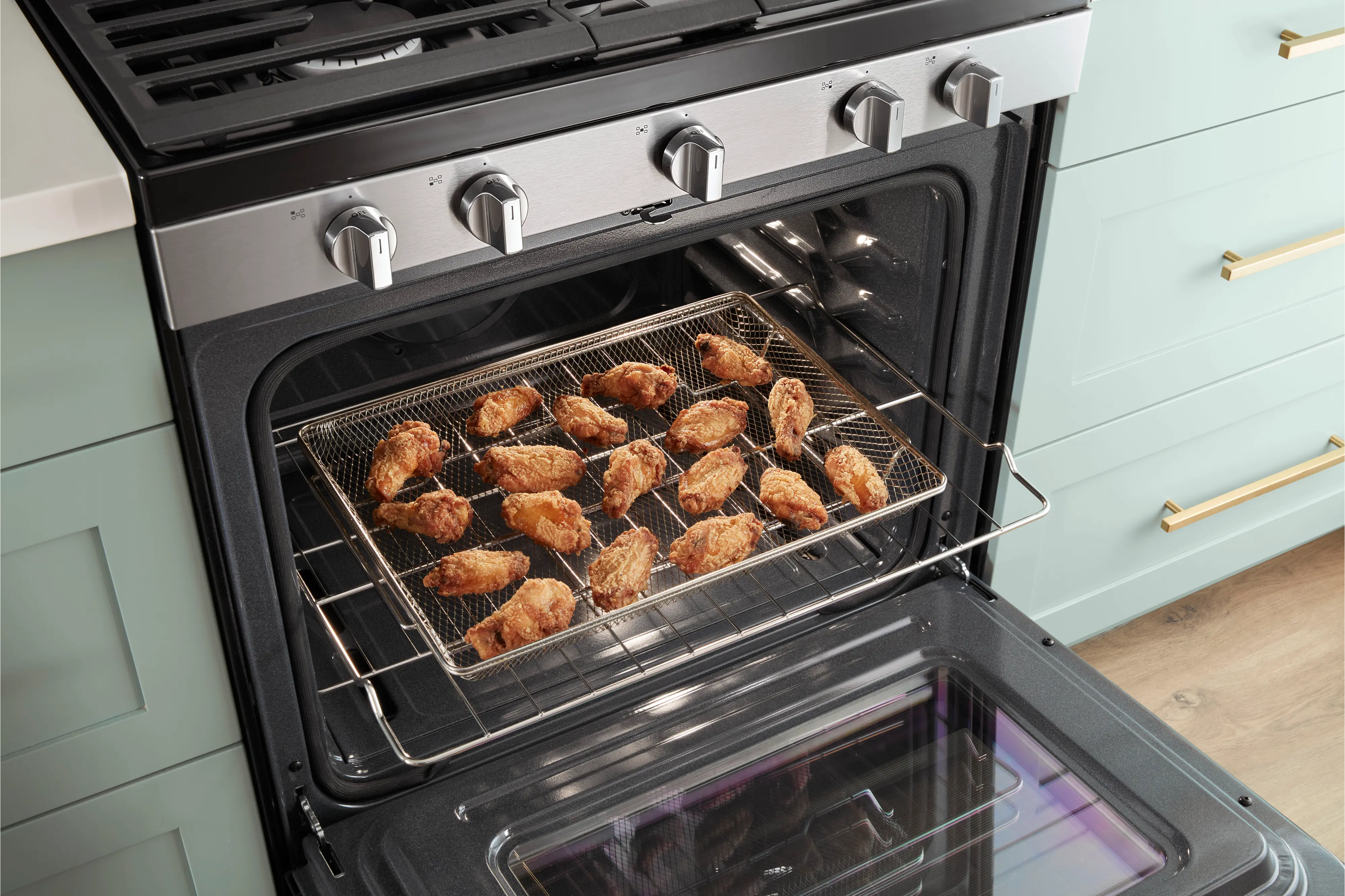 WFG550S0LB Whirlpool Gas Range with Air Fry - 5.0 cu. ft. Black-4