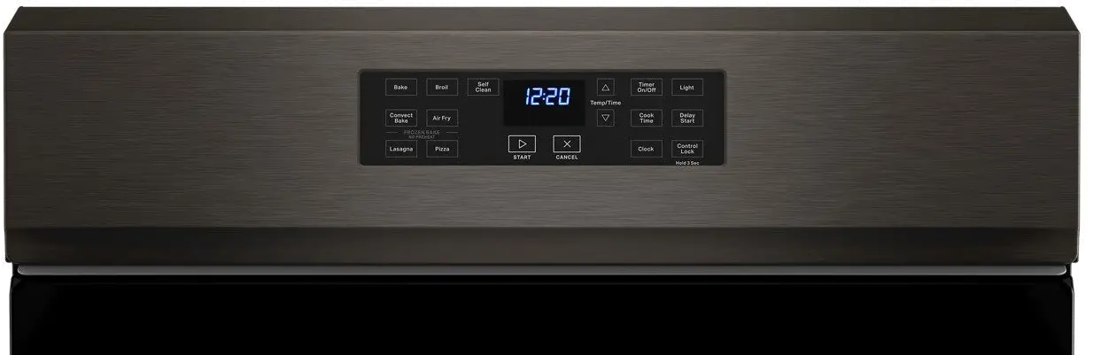 WFG550S0LV Whirlpool 5 cu ft Gas Range with Air Fry - Black Stainless Steel-4